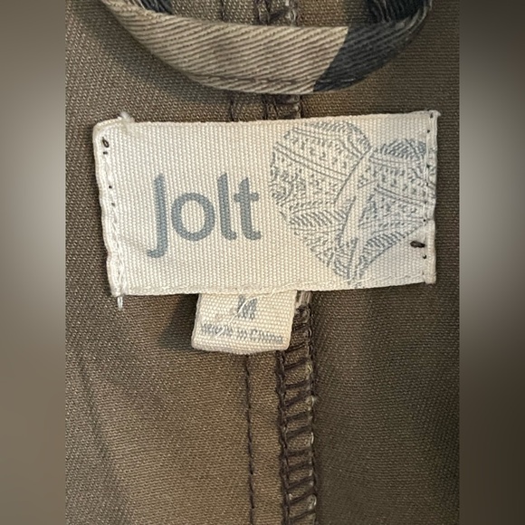 Jolt Olive Green camouflage Jacket with embellishments - Picture 7 of 7